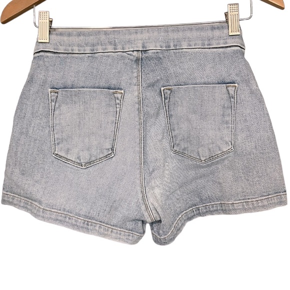 J Brand Mila denim shorts. - Picture 2 of 5